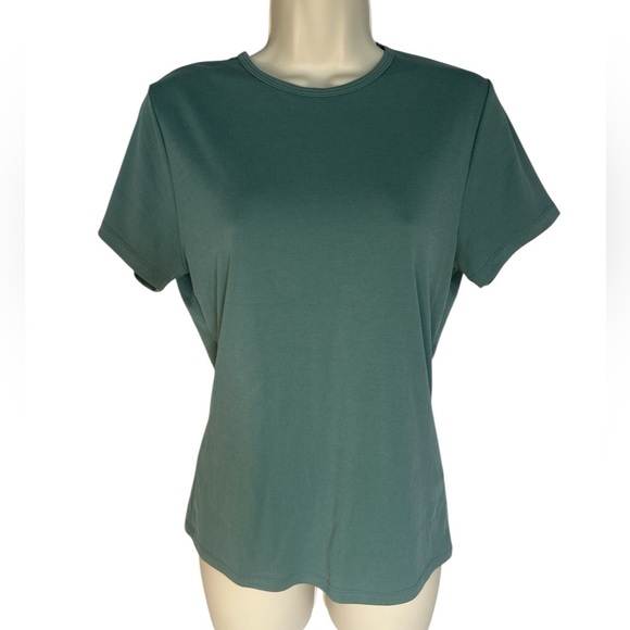 Abercrombie Classic Green Women's Top Neutral color Sz L - Picture 1 of 6